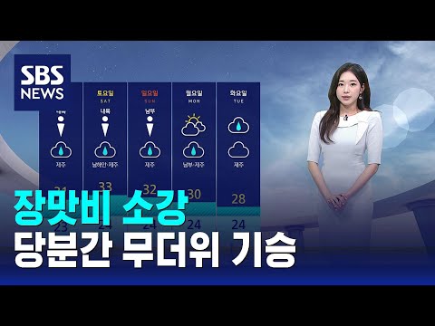 [날씨] 장맛비 소강…당분간 무더위 기승 / SBS