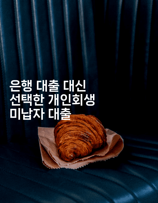 은행 대출 대신 선택한 개인회생 미납자 대출